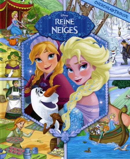 Cherche et trouve - Reine des Neiges