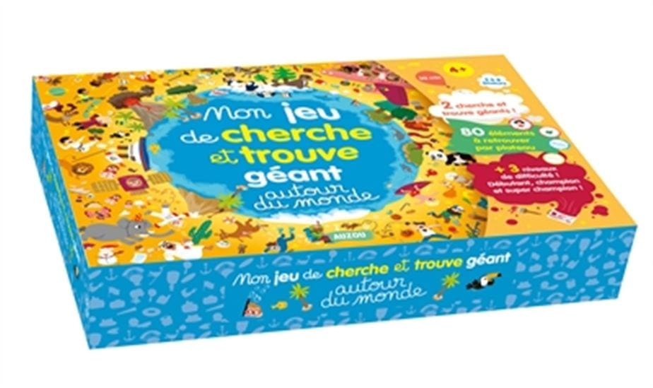 Mon jeu de Cherche et trouve géant autour du monde