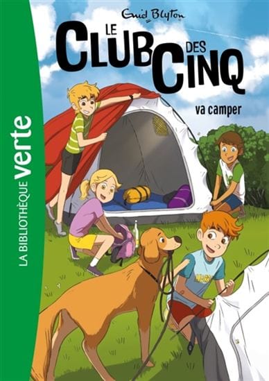 Le club des cinq T10 - va camper