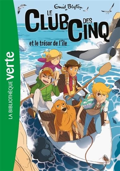 Le club des cinq T01 - et le trésor de l'île