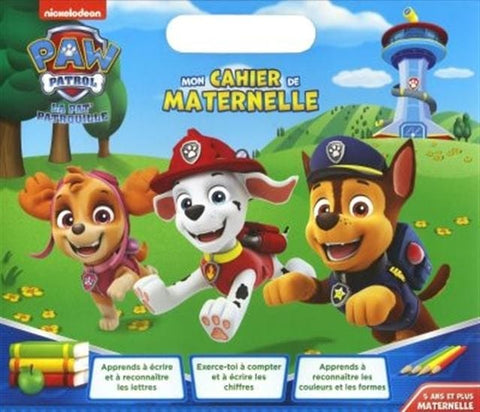 Mon cahier de maternelle - Pat'Patrouille