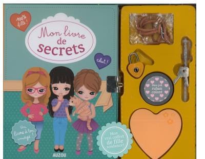 Le vrai coffret de fille - Mon livre de secrets