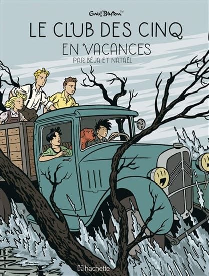 Le Club des Cinq T04 - Le Club des Cinq en vacances (BD)