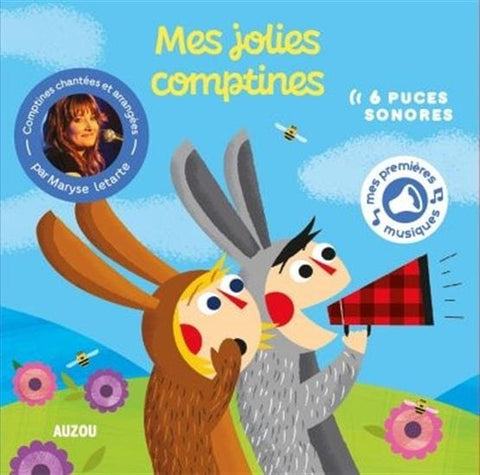Livre sonore - Mes jolies comptines à écouter