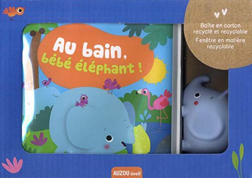 Au bain, bébé éléphant  (livre bain)
