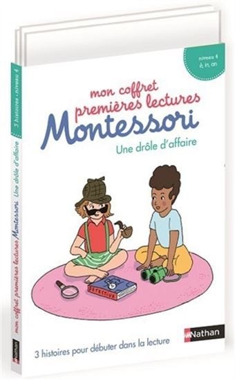 Mon coffret premières lectures Montessori : Une drôle d'affaire - niveau 4