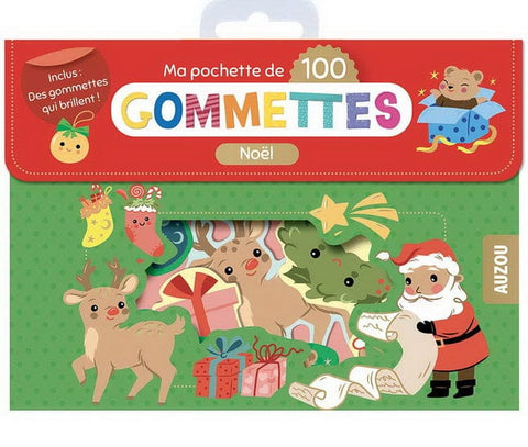 Ma pochette de 100 gommettes Noël