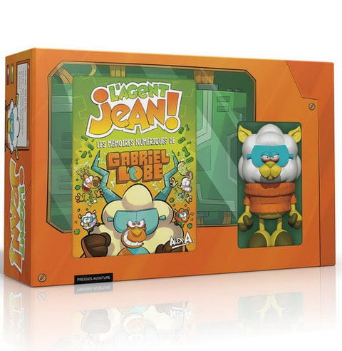 L'Agent Jean - Coffret Les mémoires numériques de Gabriel Lobe + figurine