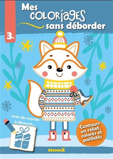 Mes coloriages sans déborder - Renard