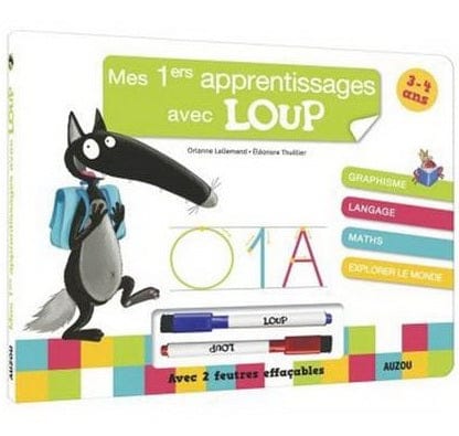 Mes premiers apprentissages avec Loup - 3 - 4 ans