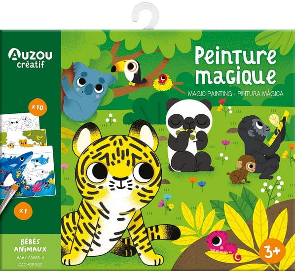 Ma peinture magique : bébés animaux
