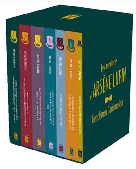 Coffret Arsène Lupin 7 volumes Édition Collector