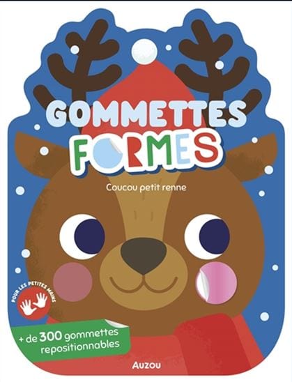 Gommettes Formes :  Coucou petit renne