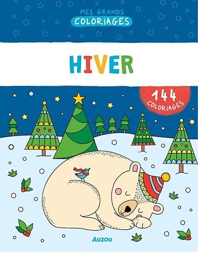 Joli hiver - 144 coloriages