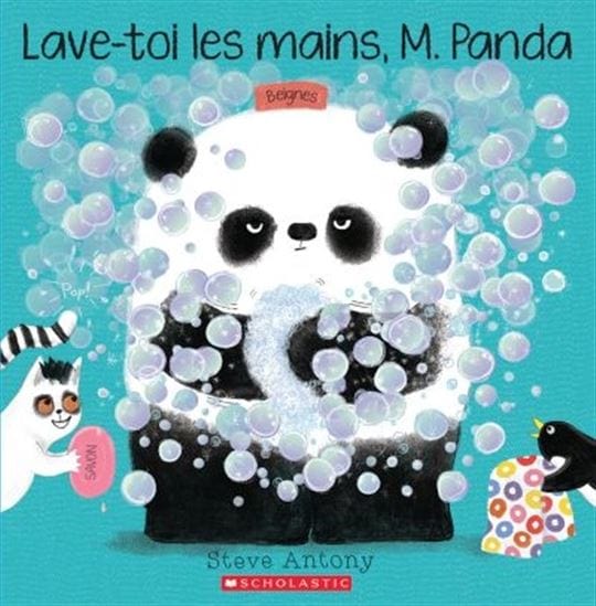 Lave-toi les mains, M. Panda !