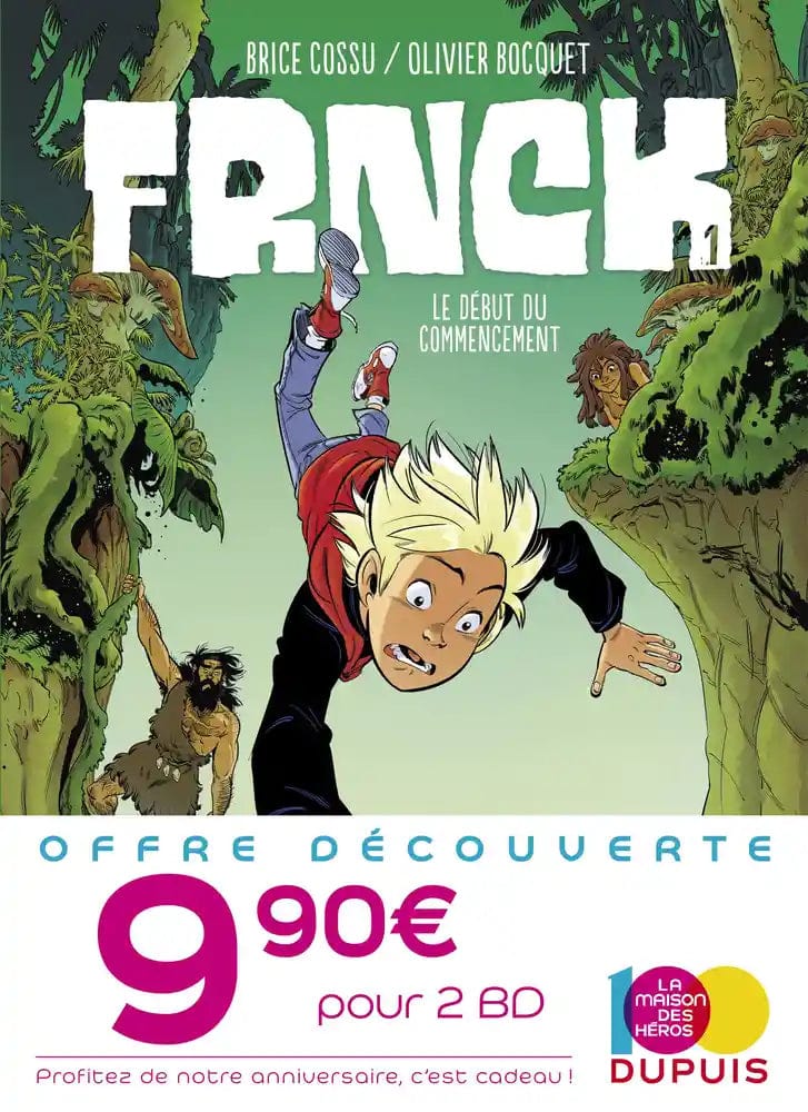 Bipack 100 ans Dupuis : Frnck T2 + T1