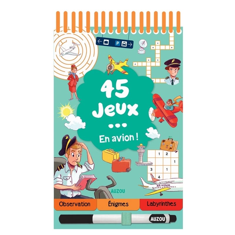45 jeux ... en avion!
