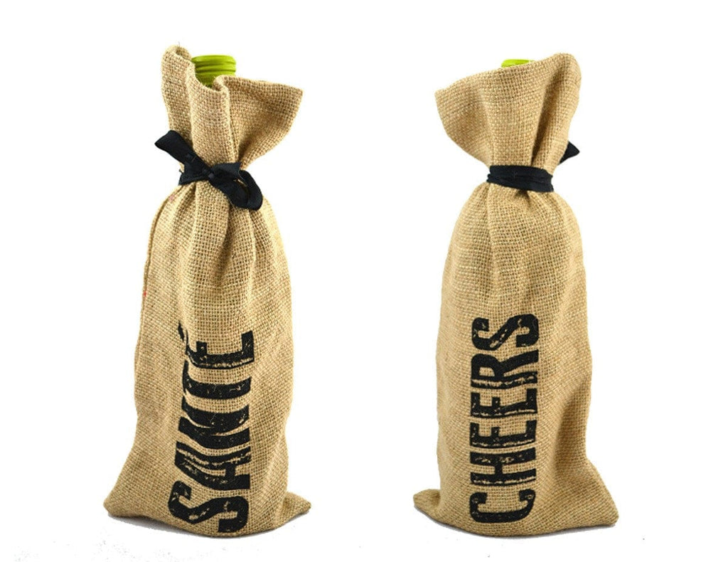 Sac cadeau pour bouteille de vin - Santé