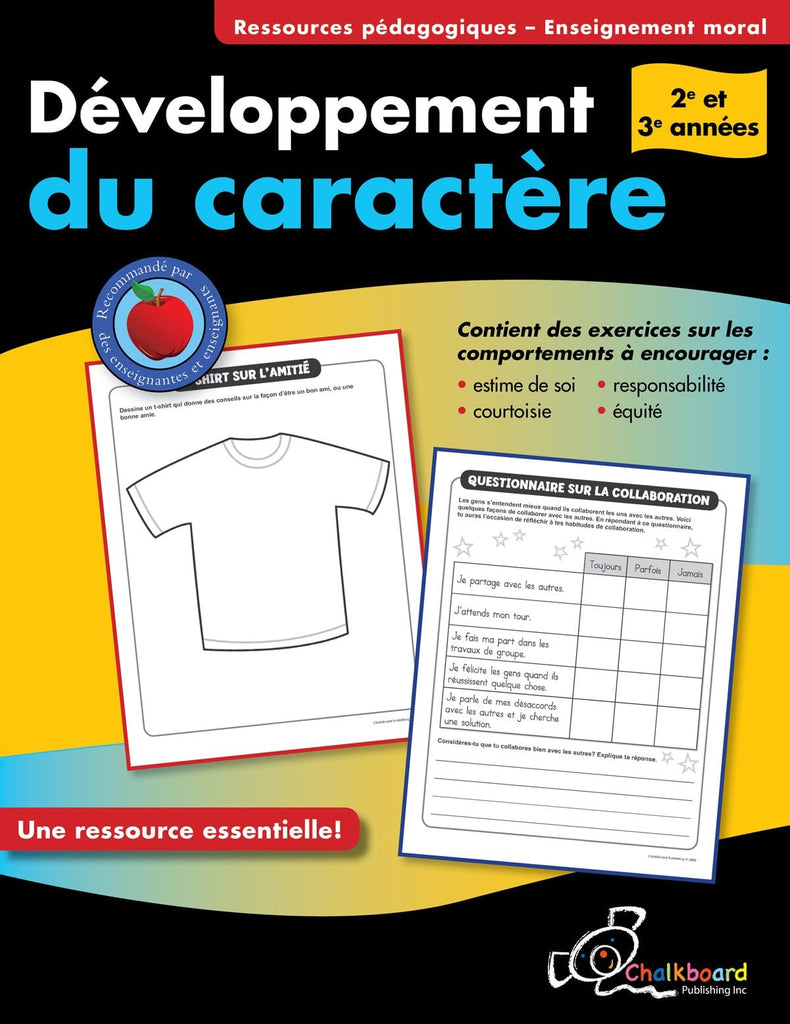 Développement du caractère - 2e et 3e années
