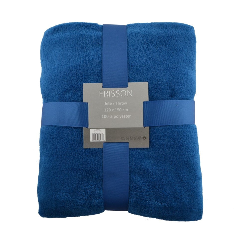 Couverture molleton - bleu