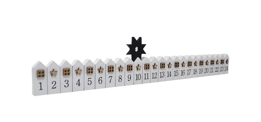 Calendrier de l'Avent petites maisons