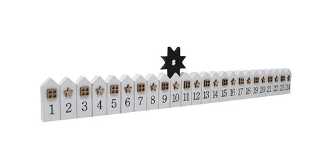 Calendrier de l'Avent petites maisons