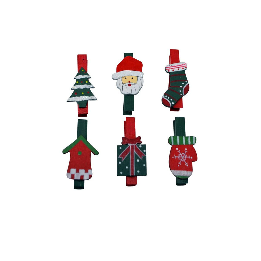 Petites pinces de Noël