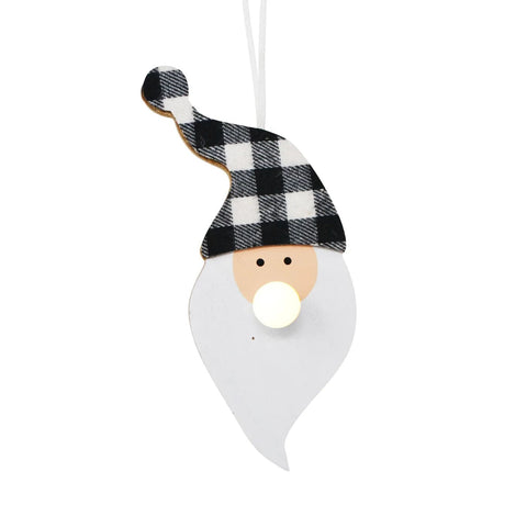 Décoration Sapin  - Père Noël au nez lumineux