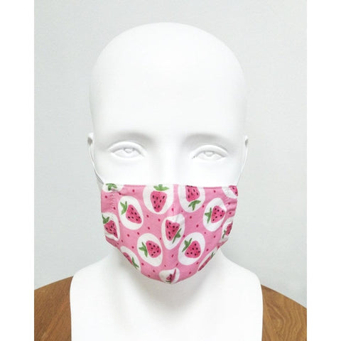 Masque protecteur - Enfant - Fraises