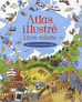 Atlas illustré avec un planisphère géant