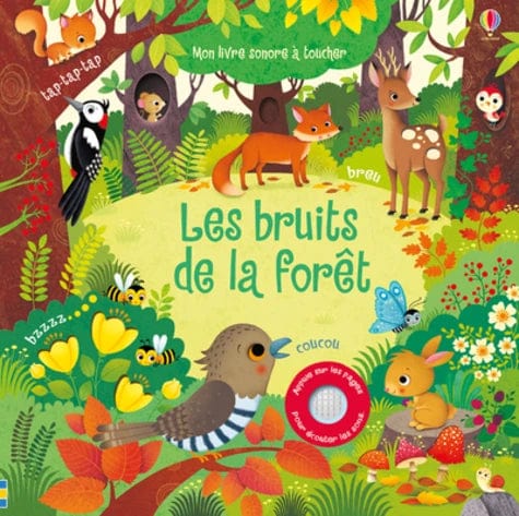 Livre sonore à toucher - Les bruits de la forêt
