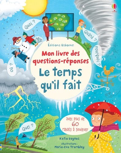 Mon livre Questions - Réponses: Le temps qu'il fait
