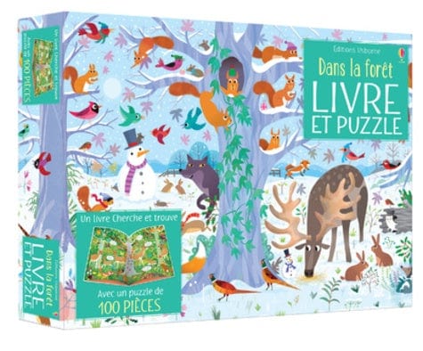 Dans la forêt - Livre et puzzle