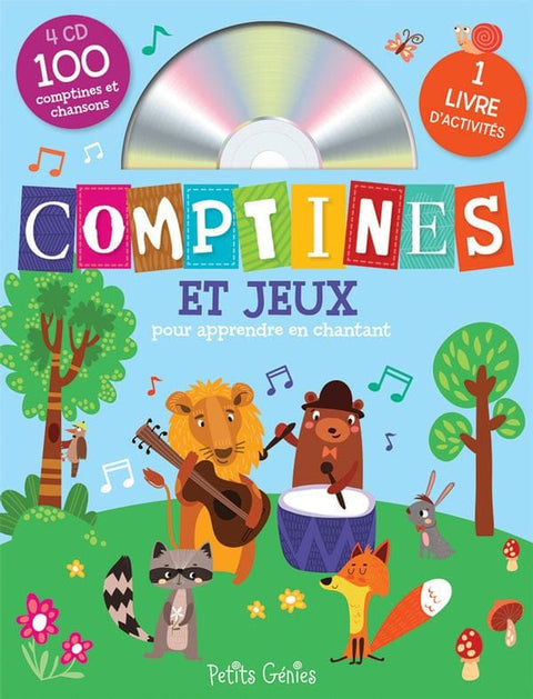 Comptines et jeux: pour apprendre en chantant