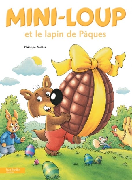 Mini-loup - et le lapin de Pâques