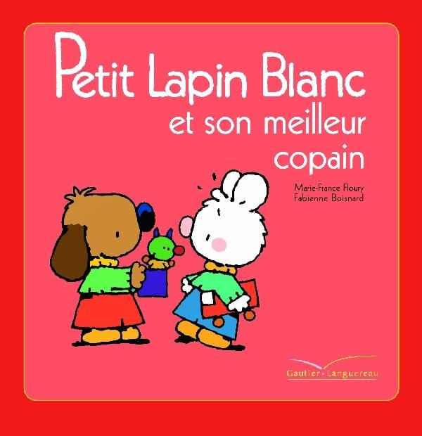 Petit lapin blanc et son meilleur copain