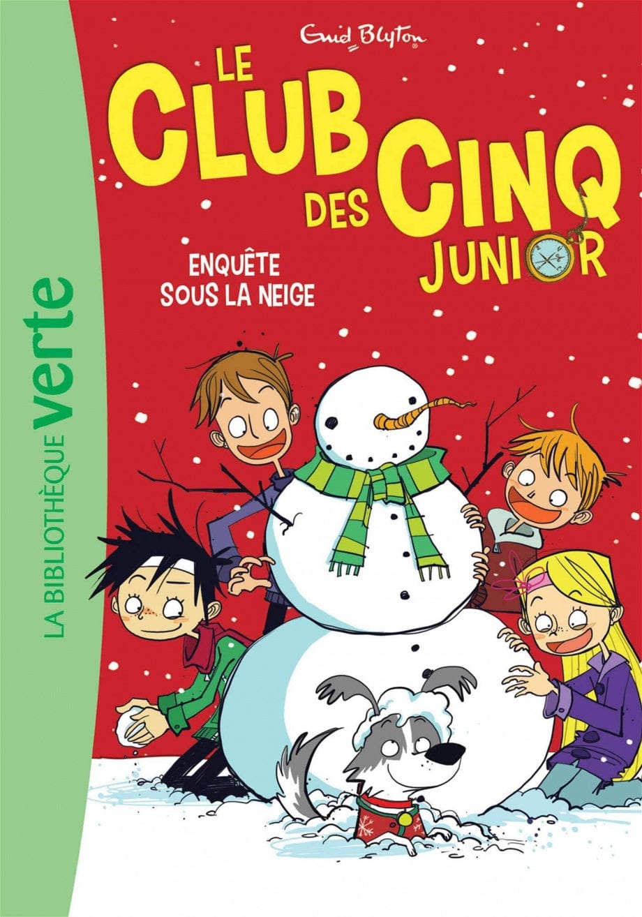 Le club des cinq junior T08 - Enquête sous la neige