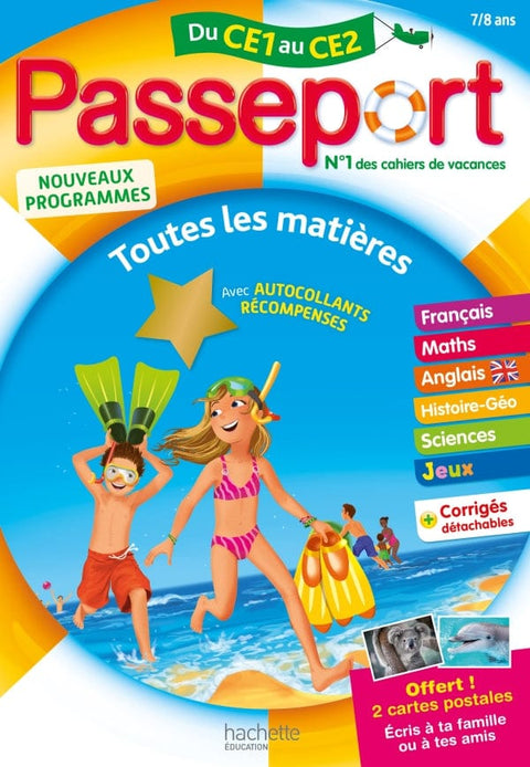 Passeport - Du CE1 au CE2 ( de la 2e à la 3e année )