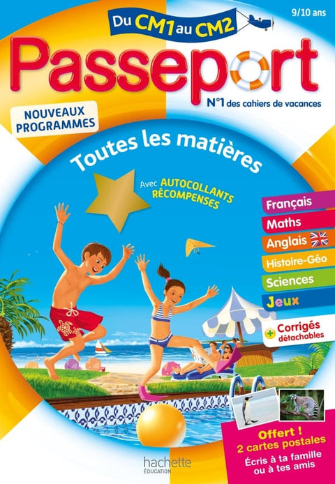 Passeport - Du CM1 au CM2 ( de la 4e à la 5e année )