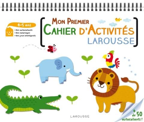 Mon premier cahier d'activités Larousse 4-5 ans