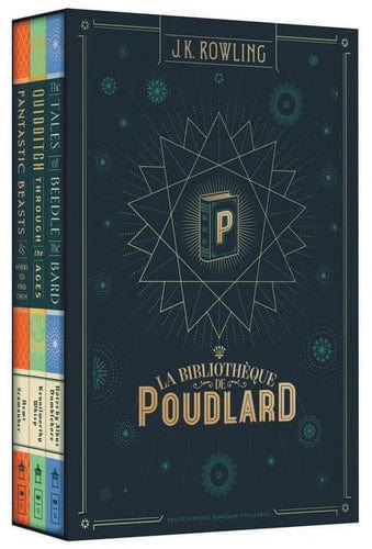 Coffret - La bibliothèque de Poudlard