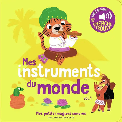 Livre sonore - Mes instruments du monde - Volume 1