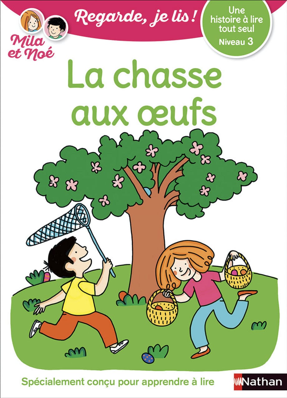 Regarde, je lis ! - Niveau 3 - La chasse aux œufs
