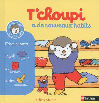 T'choupi a des nouveaux habits
