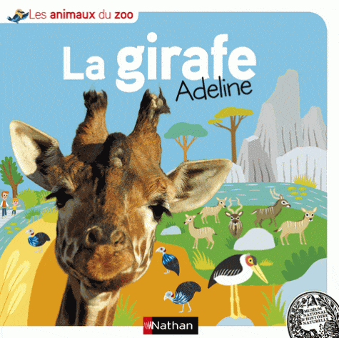 Les animaux du zoo - La girafe Adeline