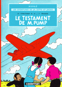 Les aventures de Jo, Zette et Jocko T01 - Le testament de M. Pump