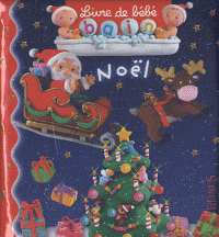 Livre de bébé bain - Noël