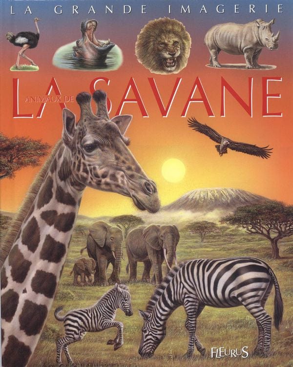 La grande imagerie - Les animaux de la savane