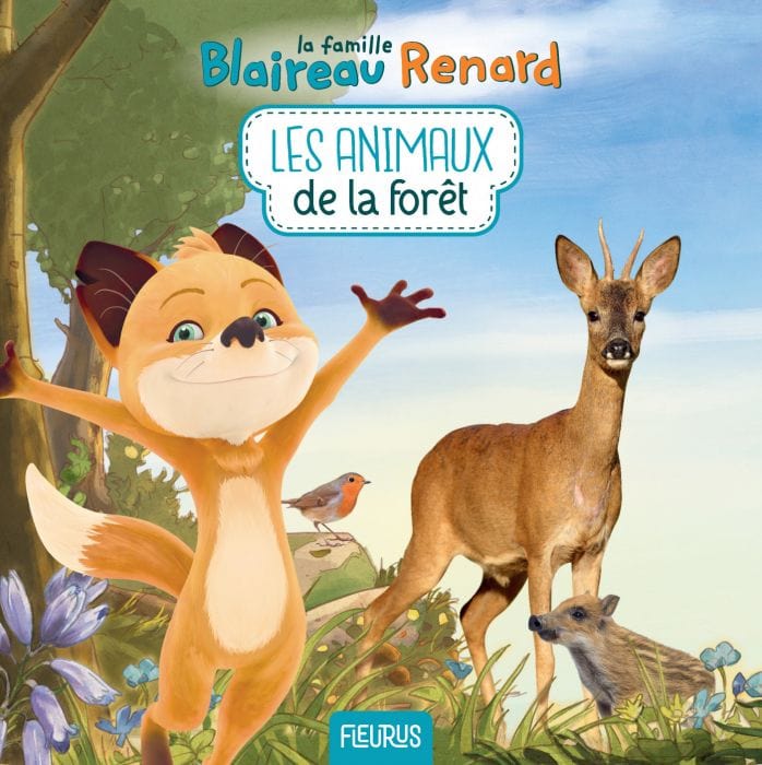 La famille Blaireau Renard - Les animaux de la forêt