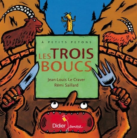 À petits petons - Les trois boucs